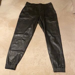 Spanx Faux Leather Jogger